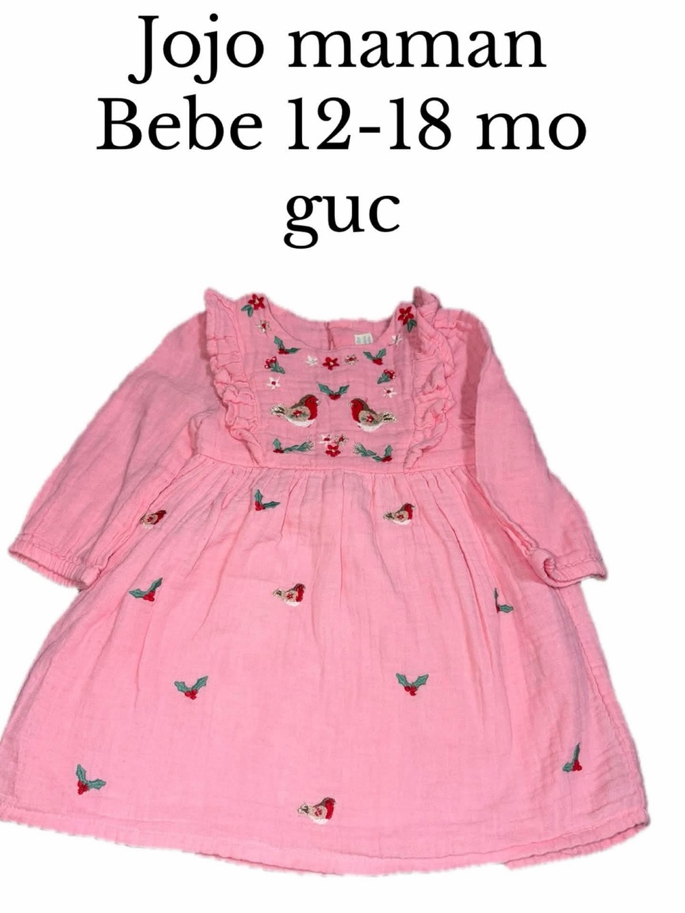 Jojo maman Bebe 12-18 mo dress